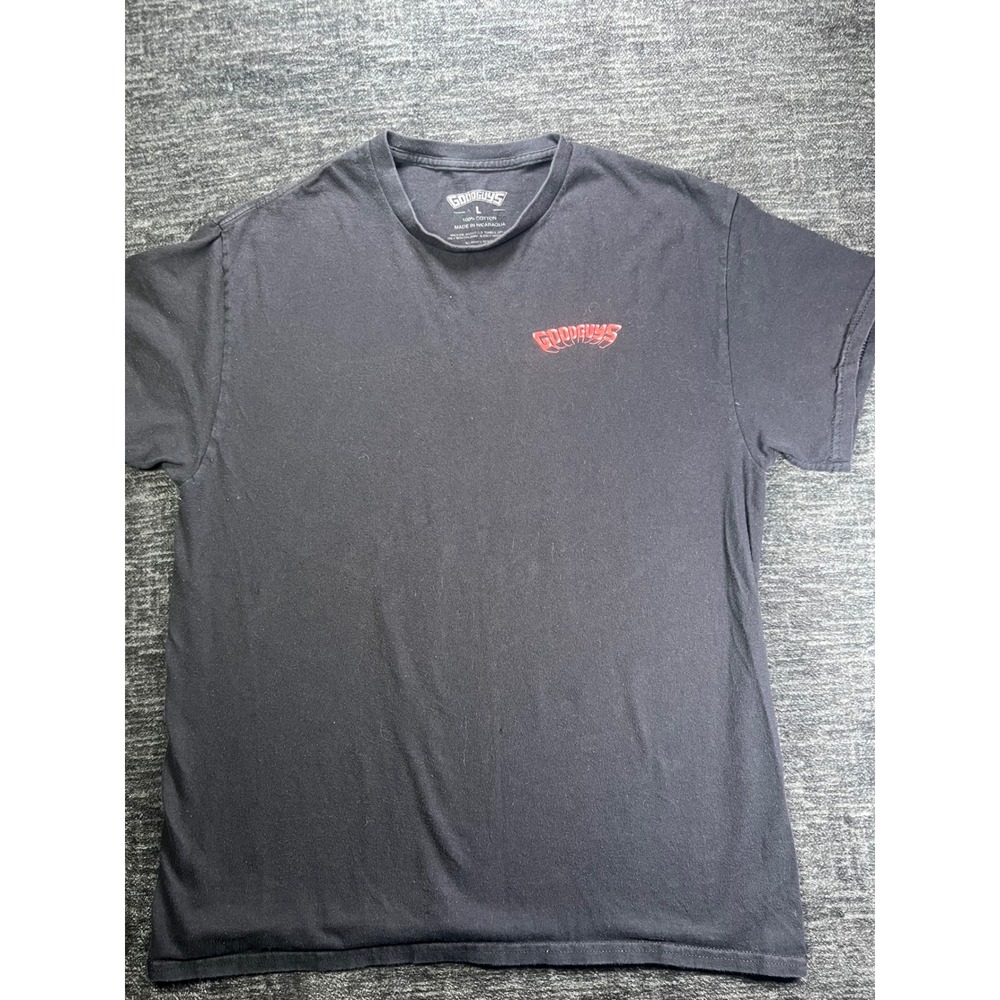 Goodguys T-Shirt‎ Mens Large Black Monster Hot Rod Truck Graphic Cotton Tee 0504